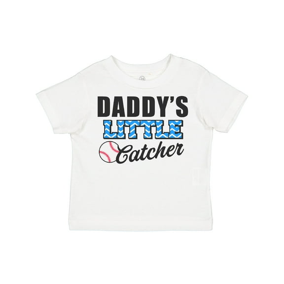 Inktastic Baseball Daddys Little Catcher Boys Toddler T-Shirt
