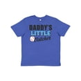 thumbnail image 1 of Inktastic Baseball Daddys Little Catcher Youth T-Shirt, 1 of 5