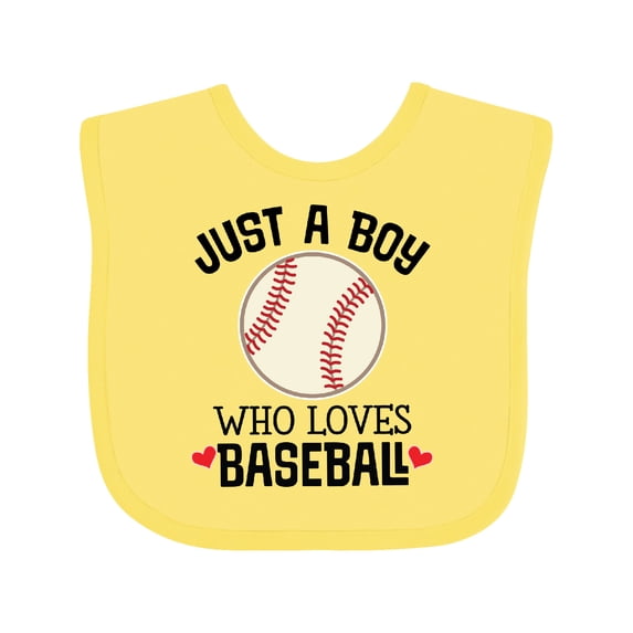 Inktastic Baseball Fan Quote Boys Sports Ball Boys Baby Bib