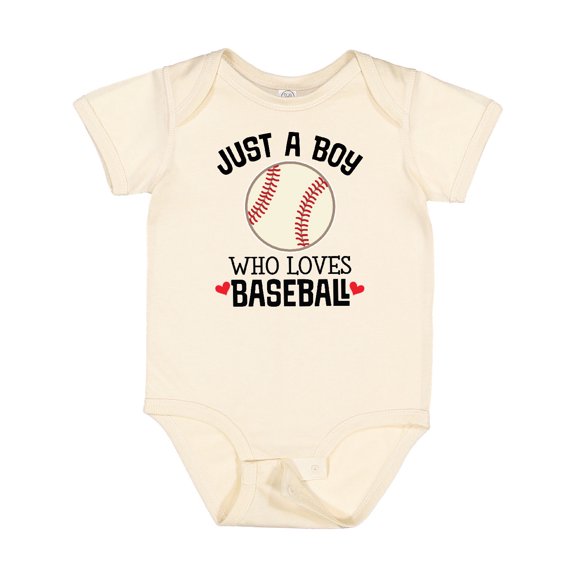 Inktastic Baseball Fan Quote Boys Sports Ball Boys Baby Bodysuit