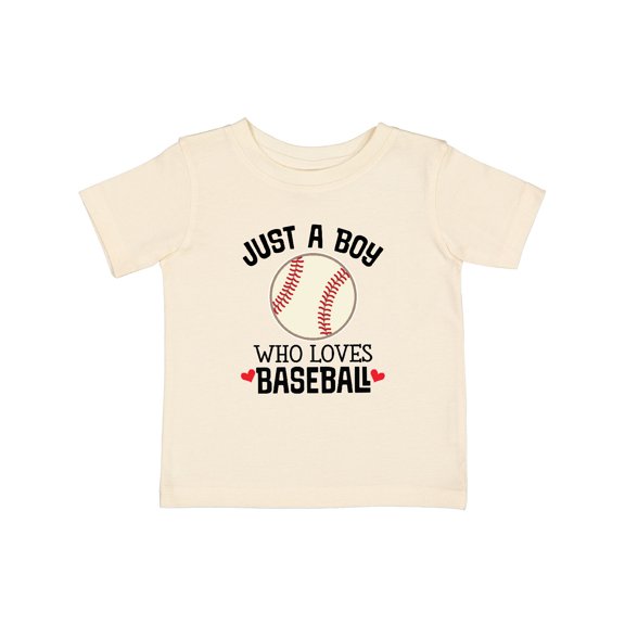 Inktastic Baseball Fan Quote Boys Sports Ball Boys Baby T-Shirt