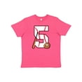 thumbnail image 1 of Inktastic Baseball Fifth Birthday Five Years Old Youth T-Shirt, 1 of 5