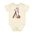 thumbnail image 1 of Inktastic Baseball First Birthday One Year Old Boys or Girls Baby Bodysuit, 1 of 5