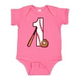 thumbnail image 1 of Inktastic Baseball First Birthday One Year Old Boys or Girls Baby Bodysuit, 1 of 5
