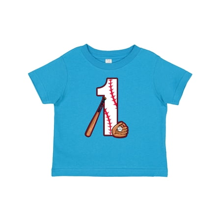 Inktastic Baseball First Birthday One Year Old Boys or Girls Baby T-Shirt