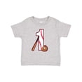 thumbnail image 1 of Inktastic Baseball First Birthday One Year Old Boys or Girls Baby T-Shirt, 1 of 5