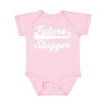 thumbnail image 1 of Inktastic Baseball Future Slugger Boys or Girls Baby Bodysuit, 1 of 5