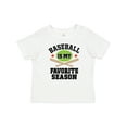 thumbnail image 1 of Inktastic Baseball Is My Favorite Season Boys or Girls Baby T-Shirt, 1 of 5