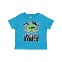 Inktastic Baseball Is My Favorite Season Boys or Girls Toddler T-Shirt