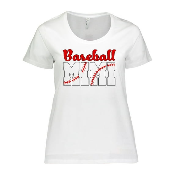 Inktastic Baseball Mimi Women's Plus Size T-Shirt