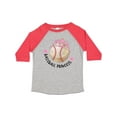 thumbnail image 1 of Inktastic Baseball Princess- Tiara Girls Toddler T-Shirt, 1 of 5