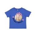 thumbnail image 1 of Inktastic Baseball Princess- Tiara Girls Toddler T-Shirt, 1 of 5