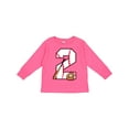 thumbnail image 1 of Inktastic Baseball Second Birthday Two Years Old Boys or Girls Long Sleeve Toddler T-Shirt, 1 of 5