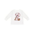 thumbnail image 1 of Inktastic Baseball Second Birthday- Two Years Old Boys or Girls Long Sleeve Toddler T-Shirt, 1 of 5