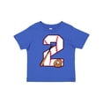 thumbnail image 1 of Inktastic Baseball Second Birthday Two Years Old Boys or Girls Toddler T-Shirt, 1 of 5