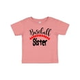thumbnail image 1 of Inktastic Baseball Sister Boys or Girls Baby T-Shirt, 1 of 5