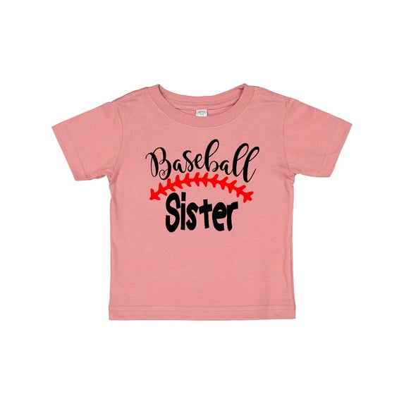 Inktastic Baseball Sister Boys or Girls Baby T-Shirt