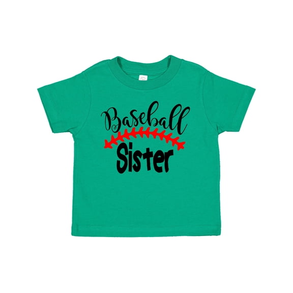 Inktastic Baseball Sister Boys or Girls Toddler T-Shirt