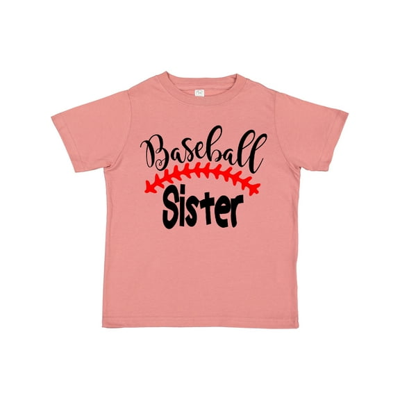 Inktastic Baseball Sister Boys or Girls Toddler T-Shirt