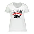 thumbnail image 1 of Inktastic Baseball Sister Women's Plus Size T-Shirt, 1 of 5
