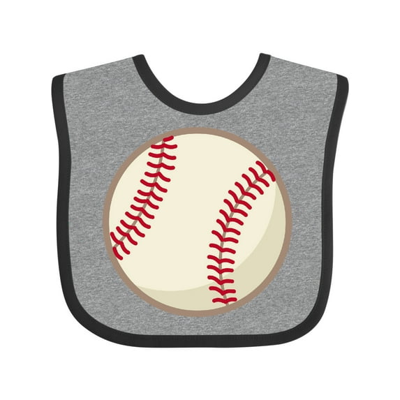 Inktastic Baseball Sports Ball Boys or Girls Baby Bib