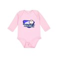 thumbnail image 1 of Inktastic Baseball Stars Boys or Girls Long Sleeve Baby Bodysuit, 1 of 5