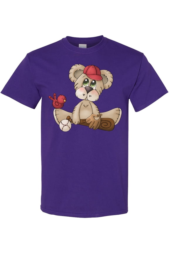 Baseball Teddy Bear T-Shirt