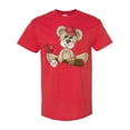 thumbnail image 1 of Inktastic Baseball Teddy Bear T-Shirt, 1 of 5