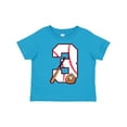 thumbnail image 1 of Inktastic Baseball Third Birthday Three Years Old Boys or Girls Toddler T-Shirt, 1 of 5