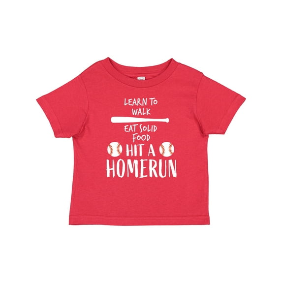 Inktastic Baseball To-Do List- future homerun hitter Boys or Girls Baby T-Shirt