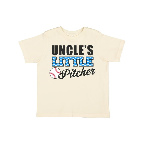 Inktastic Baseball Uncles Little Pitcher Boys Toddler T-Shirt