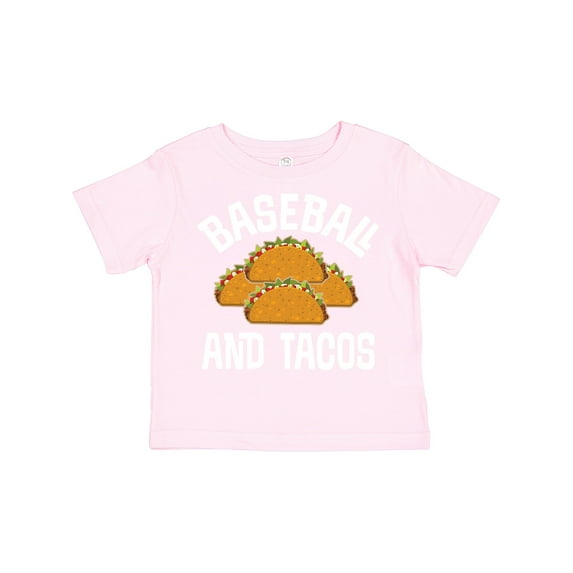 Inktastic Baseball and Tacos Boys or Girls Toddler T-Shirt