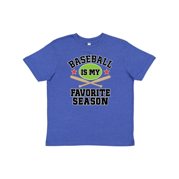 Inktastic Baseball is My Favorite Season Youth T-Shirt