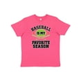 thumbnail image 1 of Inktastic Baseball is My Favorite Season Youth T-Shirt, 1 of 5