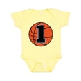 thumbnail image 1 of Inktastic Basketball 1st Birthday 1 Year Old Boys Baby Bodysuit, 1 of 5