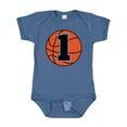 thumbnail image 1 of Inktastic Basketball 1st Birthday 1 Year Old Boys Baby Bodysuit, 1 of 5