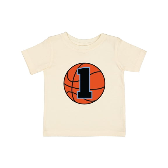 Inktastic Basketball 1st Birthday 1 Year Old Boys Baby T-Shirt
