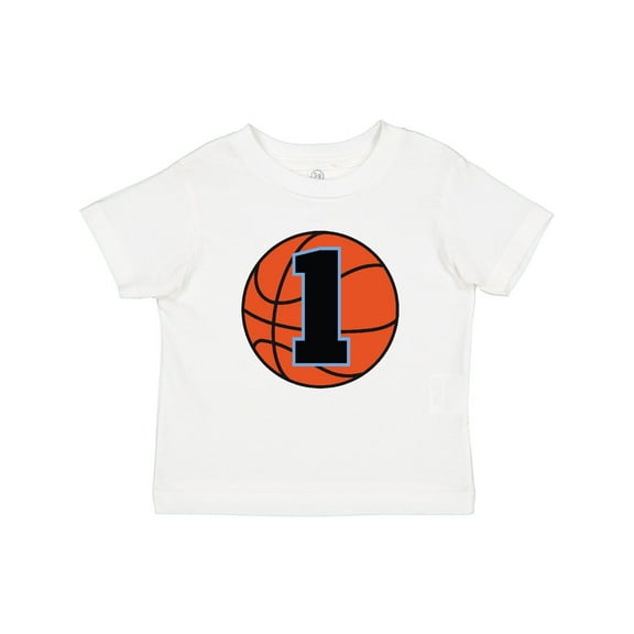 Inktastic Basketball 1st Birthday 1 Year Old Boys Baby T-Shirt