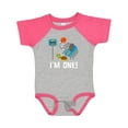 thumbnail image 1 of Inktastic Basketball 1st Birthday for One Year Old Boys Baby Bodysuit, 1 of 5