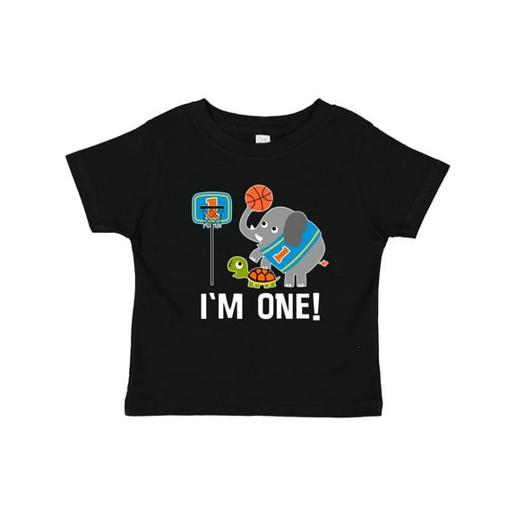 Inktastic Basketball 1st Birthday for One Year Old Boys Baby T-Shirt