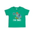thumbnail image 1 of Inktastic Basketball 1st Birthday for One Year Old Boys Baby T-Shirt, 1 of 5