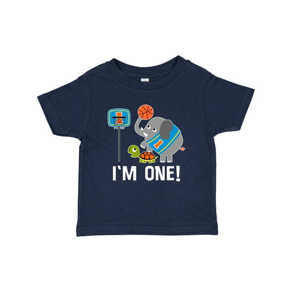 Inktastic Basketball 1st Birthday for One Year Old Boys Baby T-Shirt