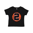 thumbnail image 1 of Inktastic Basketball 2nd Birthday 2 Year Old Boys Toddler T-Shirt, 1 of 5