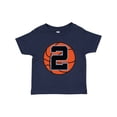 thumbnail image 1 of Inktastic Basketball 2nd Birthday 2 Year Old Boys Toddler T-Shirt, 1 of 5