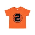thumbnail image 1 of Inktastic Basketball 2nd Birthday 2 Year Old Boys Toddler T-Shirt, 1 of 5