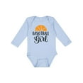 thumbnail image 1 of Inktastic Basketball Girl Sports Gift Girls Long Sleeve Baby Bodysuit, 1 of 5