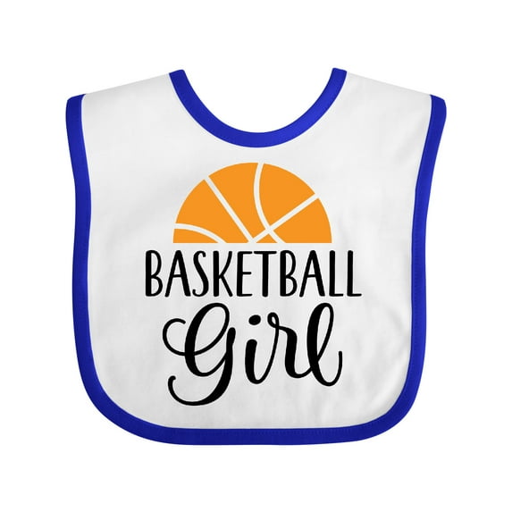 Inktastic Basketball Girl Sports Girls Baby Bib