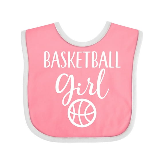 Inktastic Basketball Girl Sports Girls Baby Bib