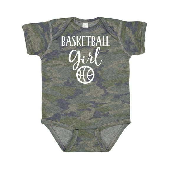 Inktastic Basketball Girl Sports Girls Baby Bodysuit