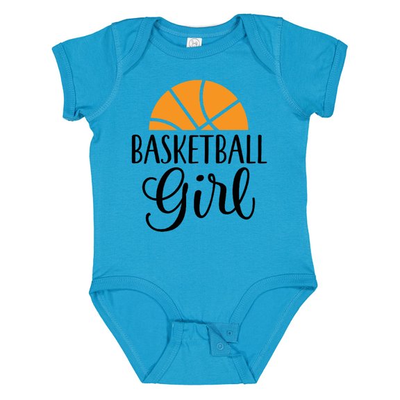 Inktastic Basketball Girl Sports Girls Baby Bodysuit
